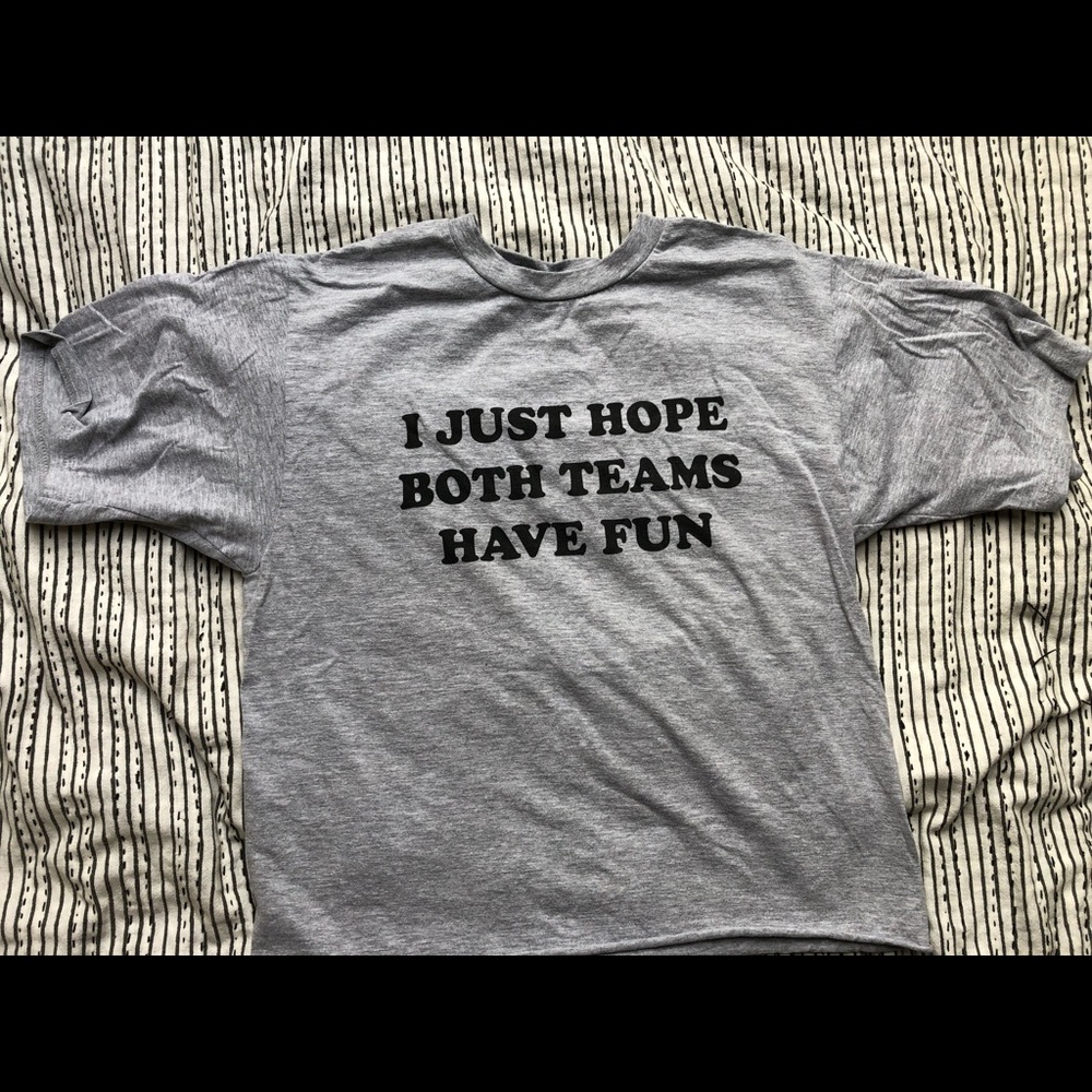Cropped tee